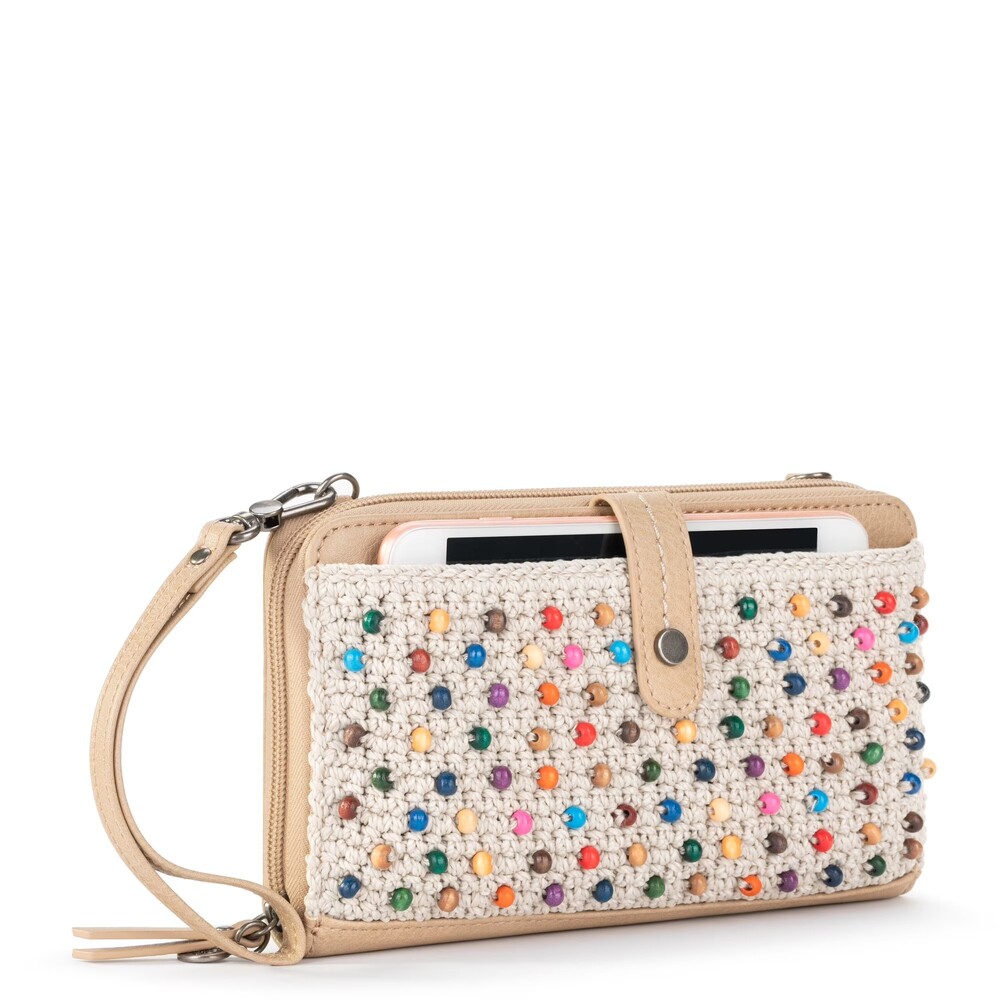 The Sak Iris Smartphone Crossbody Bag- Crochet
